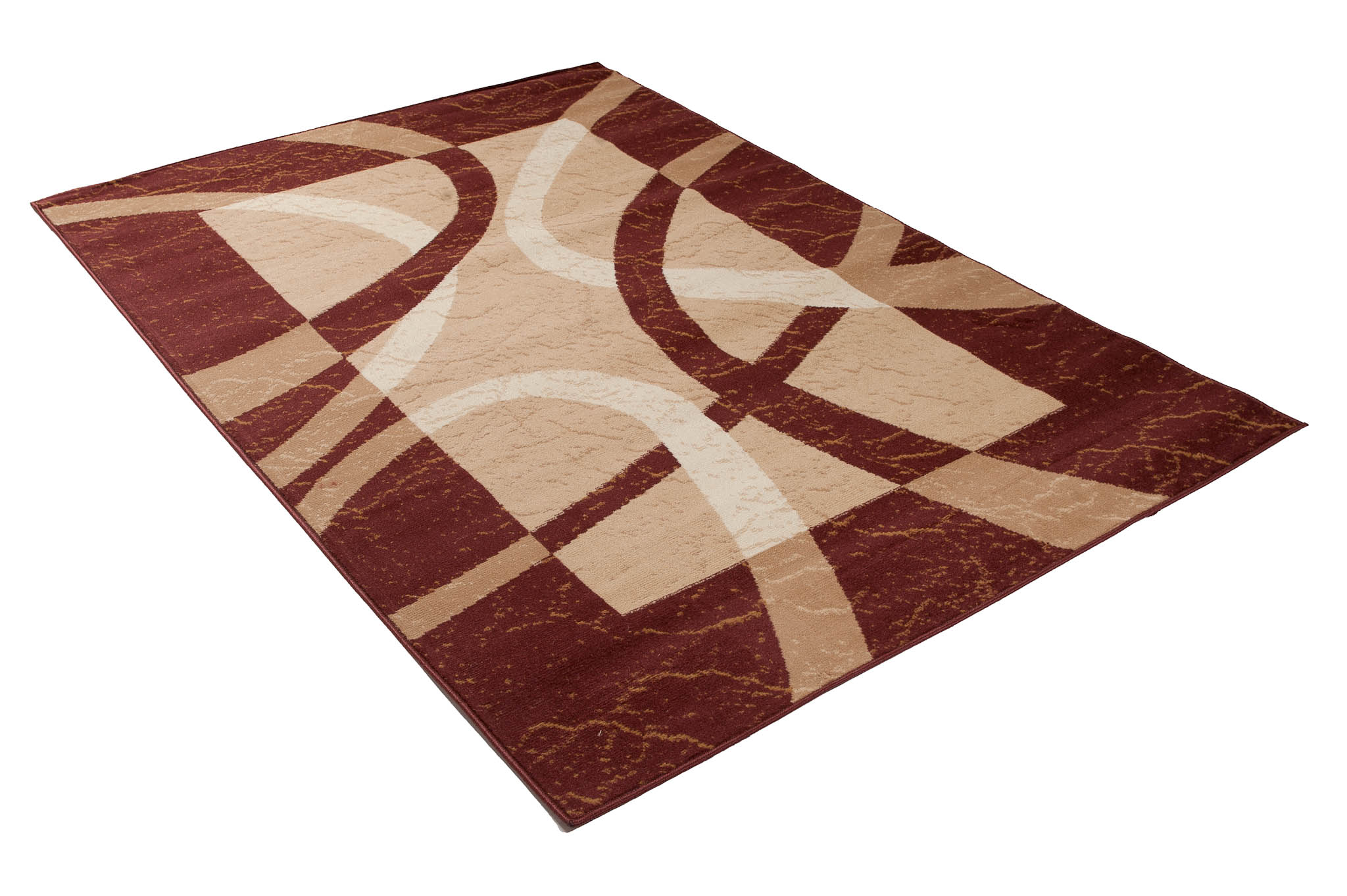 Tappeto Dream Marrone Beige Cornice Linee