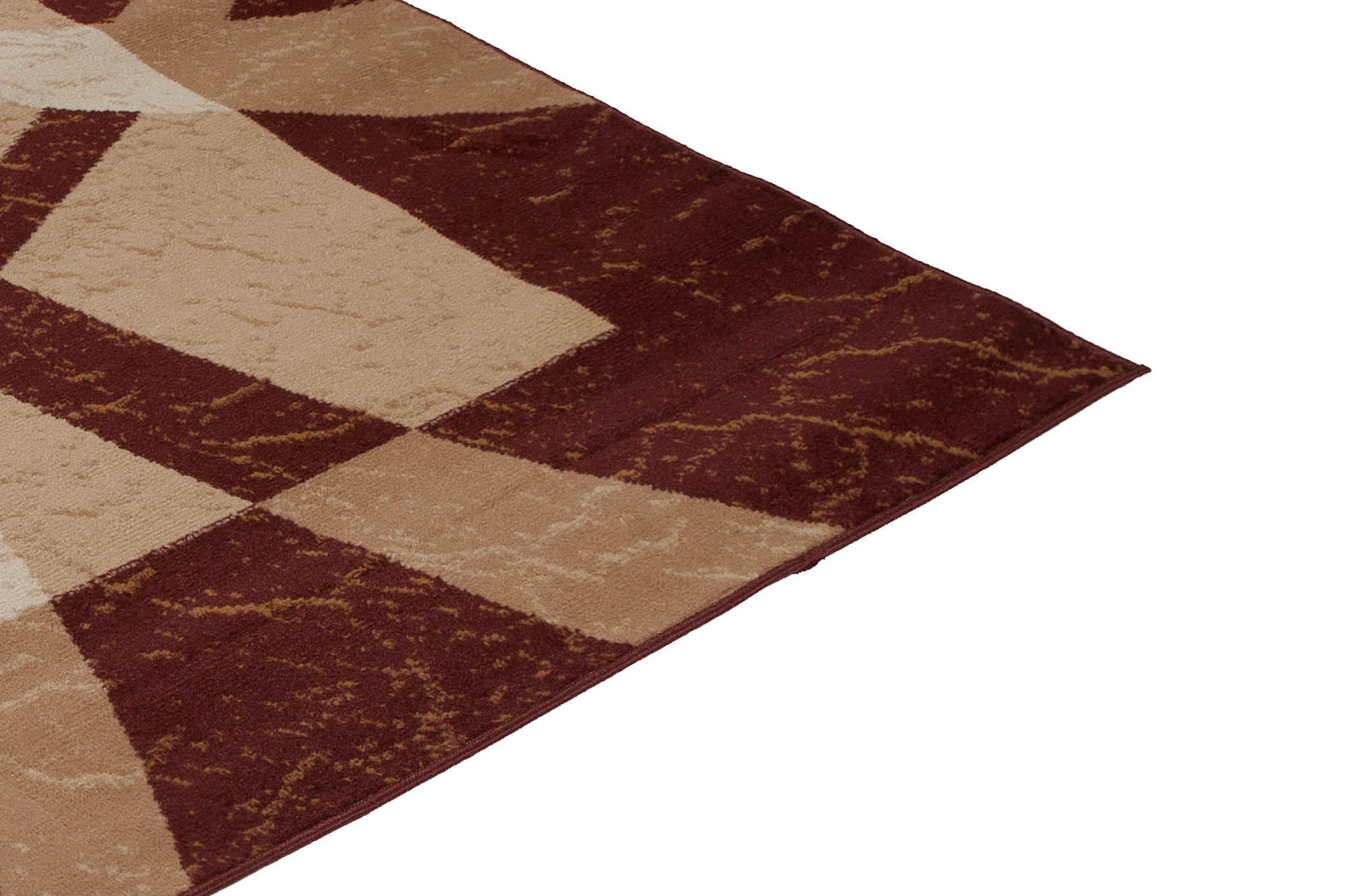 Tappeto Dream Marrone Beige Cornice Linee