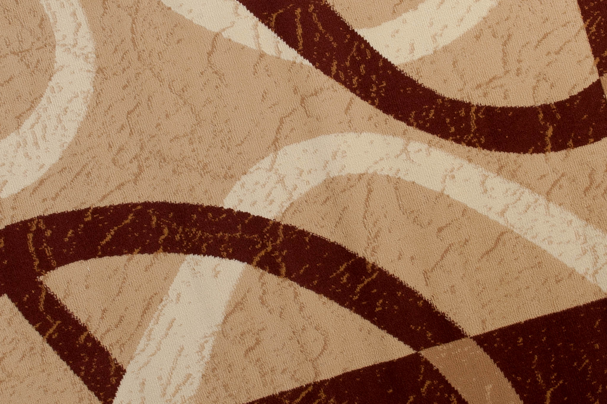 Tappeto Dream Marrone Beige Cornice Linee