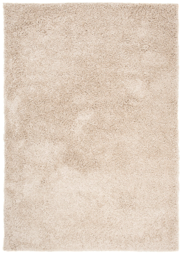 Tappeto Essence Shaggy Monocolore Beige Scuro