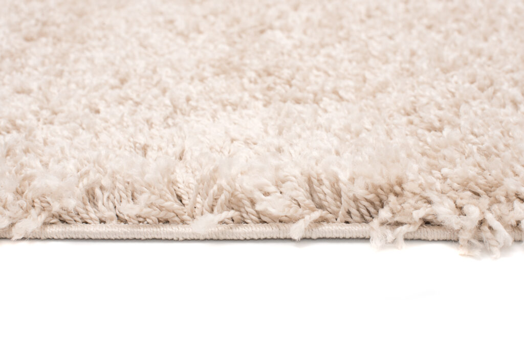 Tappeto Essence Shaggy Monocolore Beige Scuro