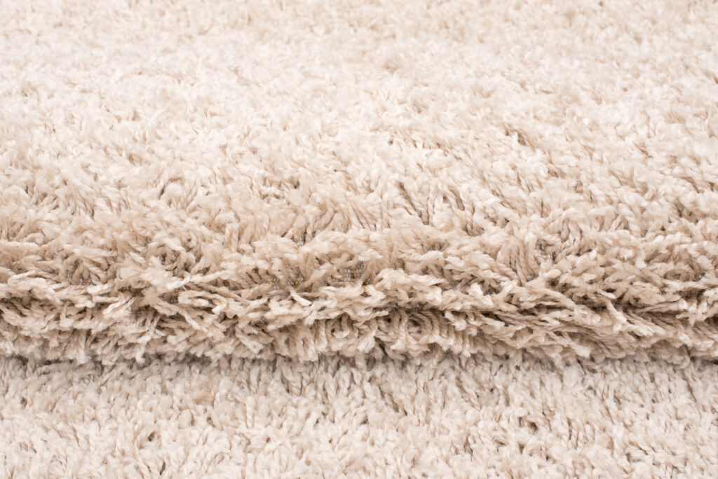 Tappeto Essence Shaggy Monocolore Beige Scuro