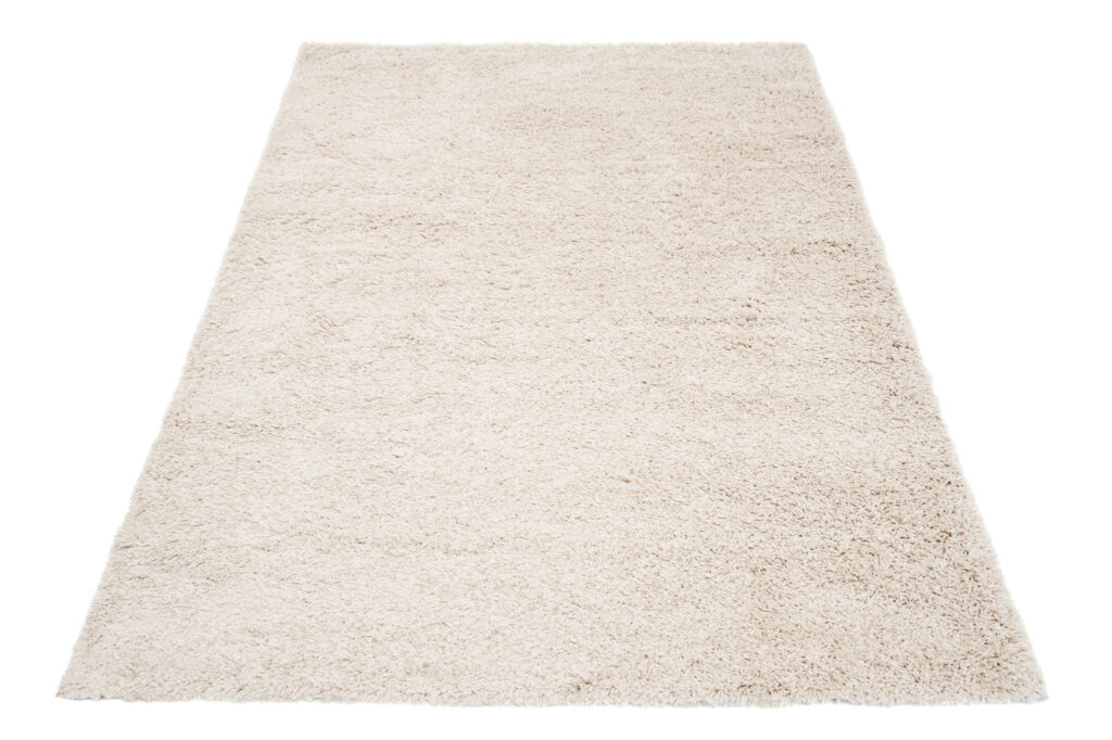 Tappeto Essence Shaggy Monocolore Beige Chiaro