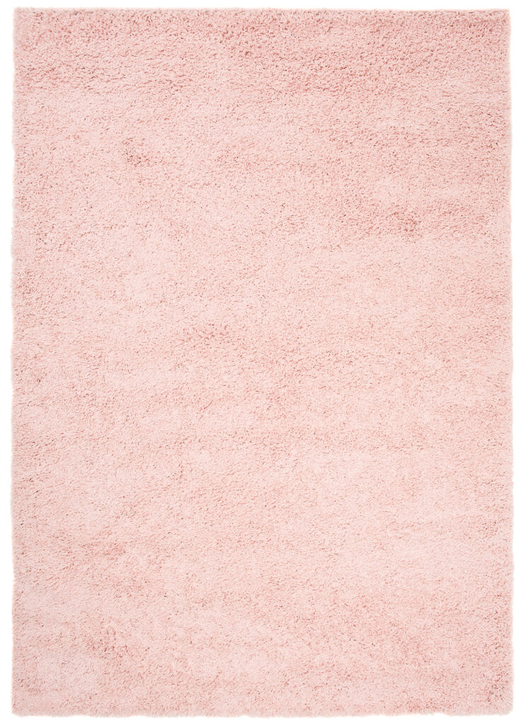 Tappeto Essence Shaggy Monocolore Rosa