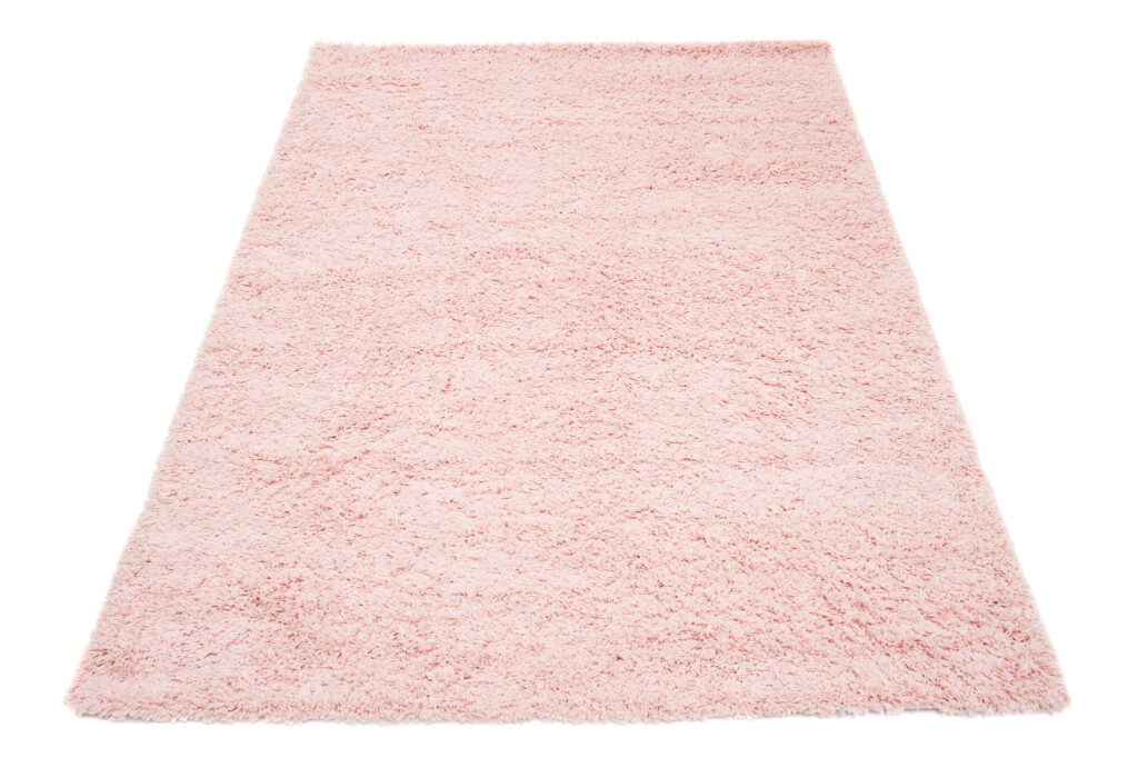 Tappeto Essence Shaggy Monocolore Rosa