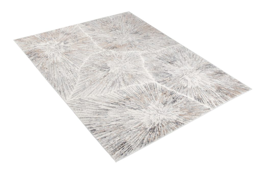 Tappeto Valley Grey Rame Moderno Linee