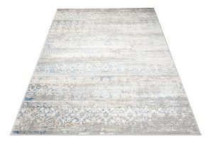 Tappeto Valley Grigio Blu Floreale Vintage