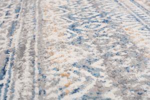 Tappeto Valley Grigio Blu Floreale Vintage