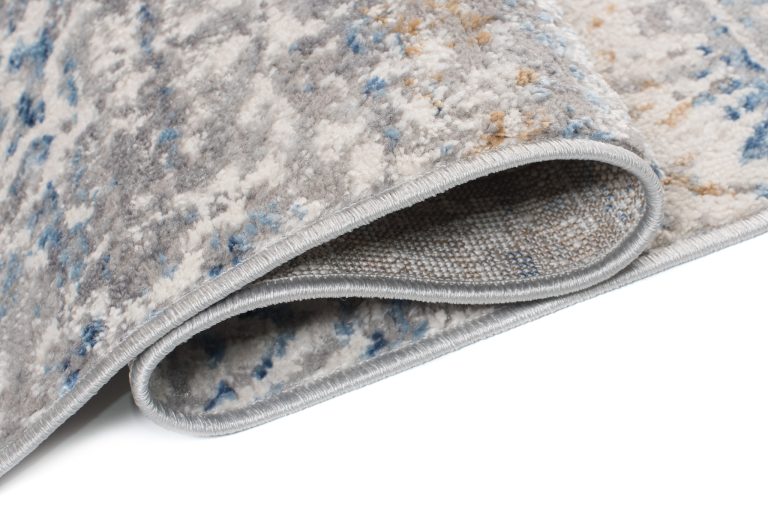 Tappeto Valley Grigio Blu Floreale Vintage