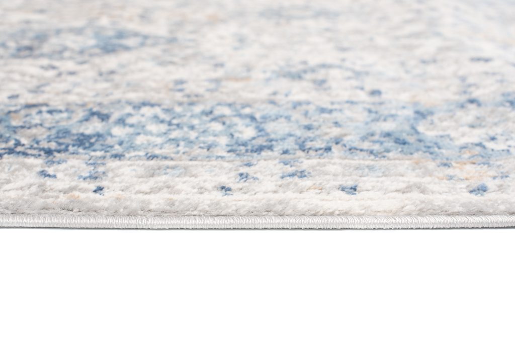 Tappeto Valley Grigio Blu Ornamenti Vintage