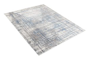 Tappeto Valley Grigio Blu Astratto Linee