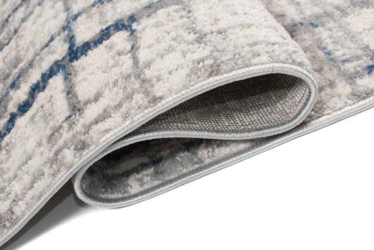 Tappeto Valley Grigio Blu Astratto Linee