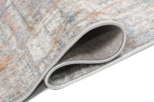 Tappeto Valley Grigio Salmone Astratto Linee