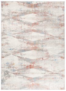 Tappeto Valley Grigio Salmone Geometrico