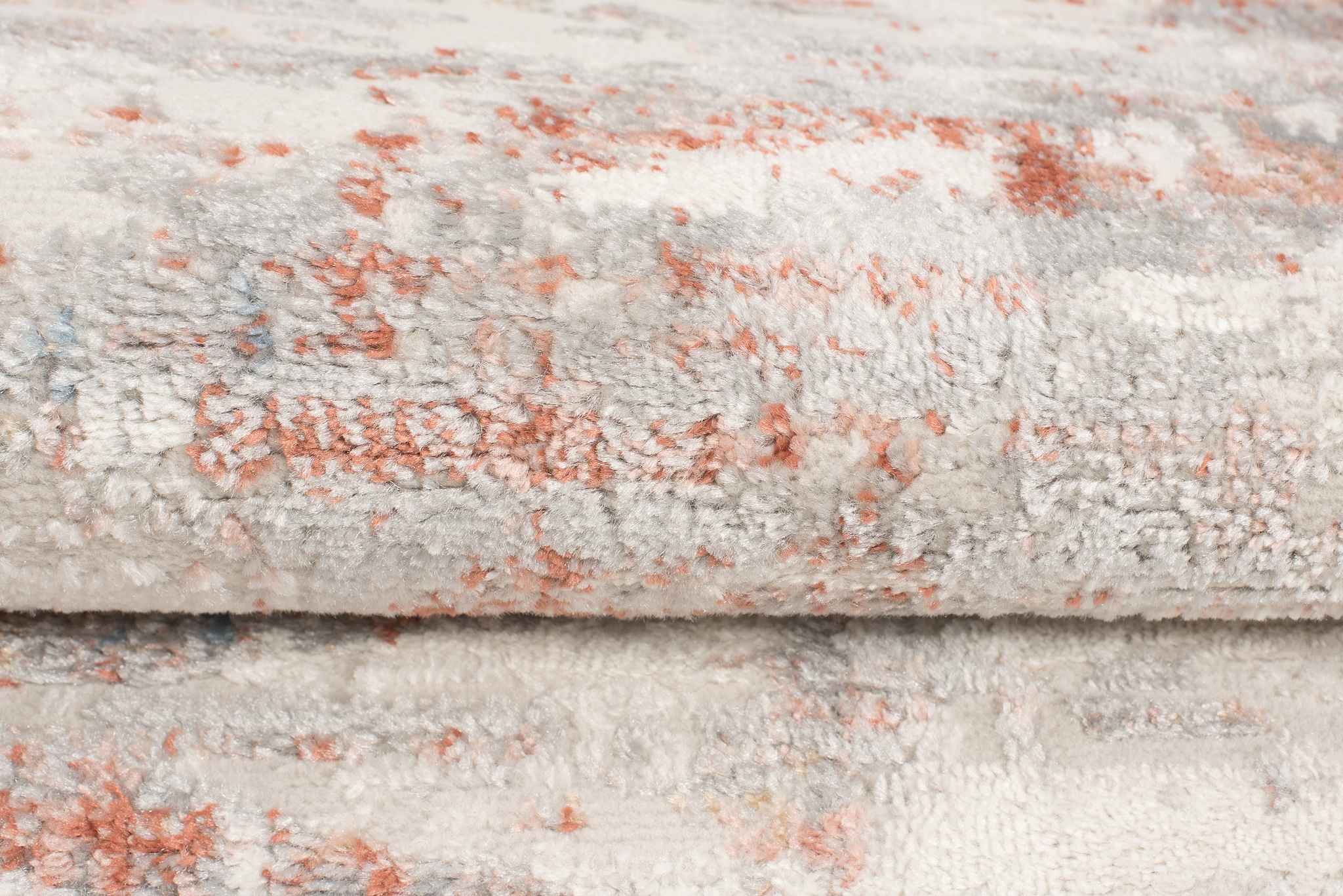 Tappeto Valley Grigio Salmone Geometrico