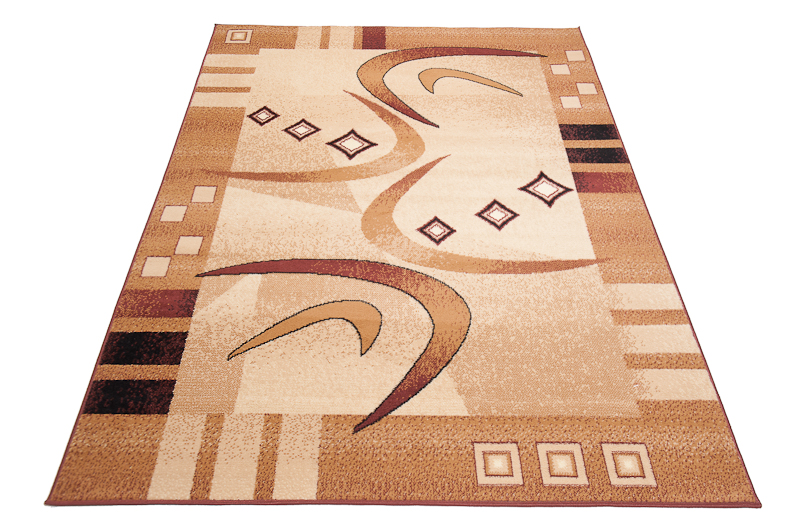 Tappeto Atlas Beige Marrone Geometrico Astratto