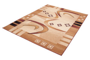 Tappeto Atlas Beige Marrone Geometrico Astratto