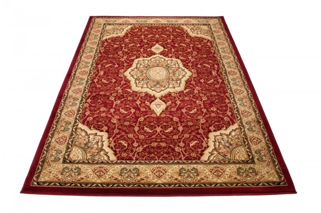 Tappeto Tradizionale Yesemek Rosso Medaglione