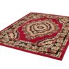 Tappeto Atlas Rosso Beige Tradizionale Rosetta