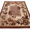 Tappeto Atlas Beige Marrone Moderno Floreale
