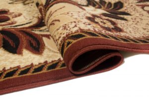 Tappeto Atlas Beige Marrone Moderno Floreale