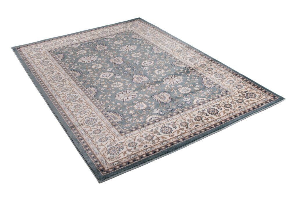 Tappeto Colorado Tradizionale Blu Beige Verde