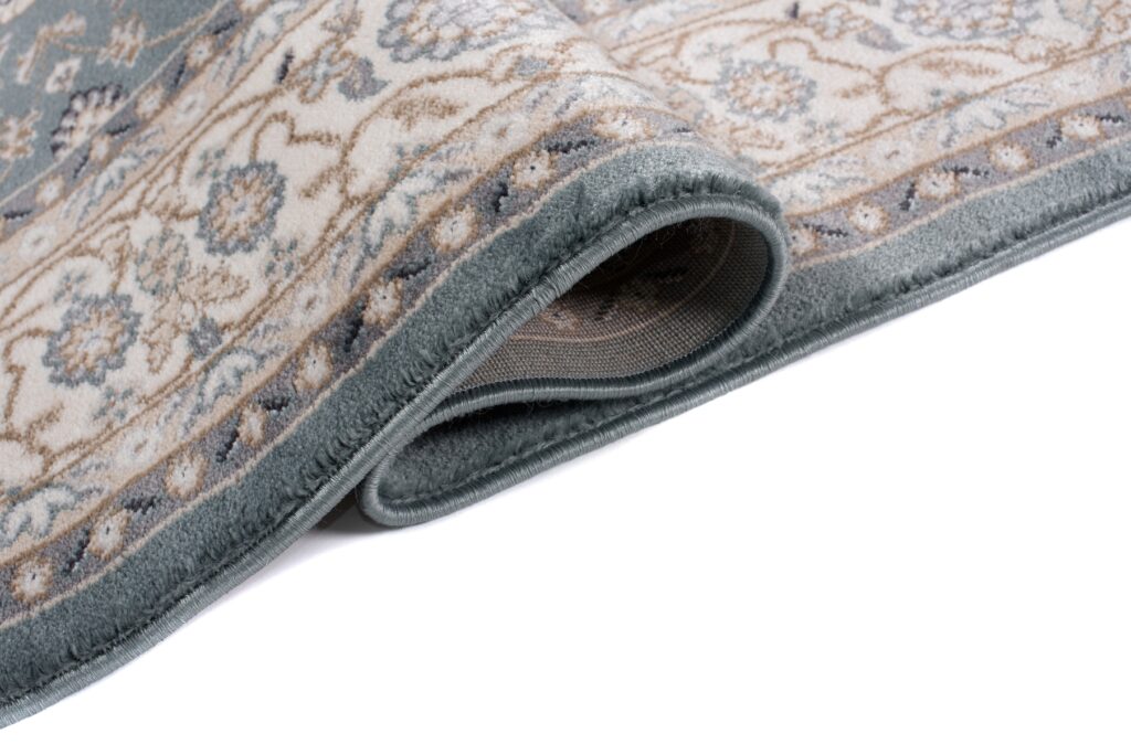 Tappeto Colorado Tradizionale Blu Beige Verde