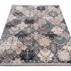 Tappeto Colorado Grigio Crema Mosaico Vintage