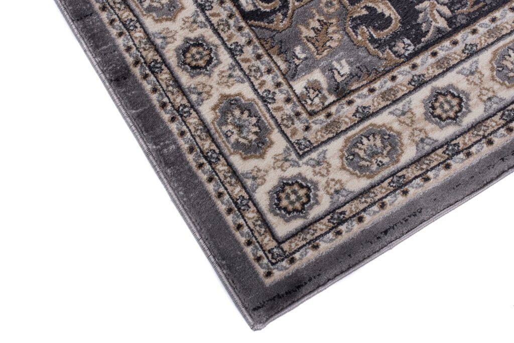 Tappeto Colorado Tradizionale Grigio Crema Ornamenti
