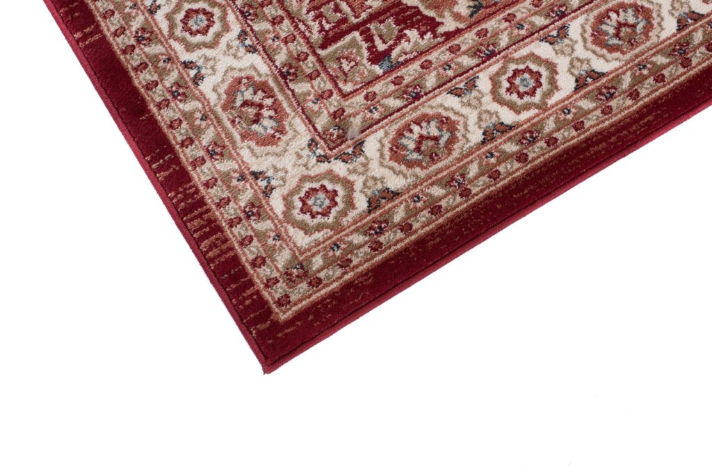 Tappeto Colorado Tradizionale Rosso Crema Ornamenti