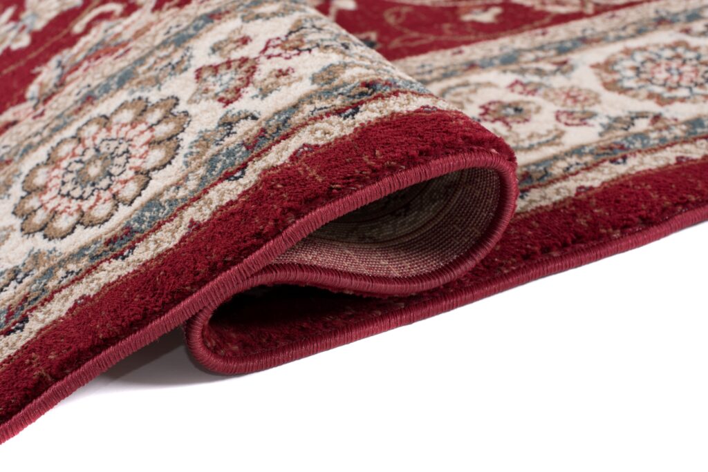 Tappeto Colorado Tradizionale Rosso Crema Floreale