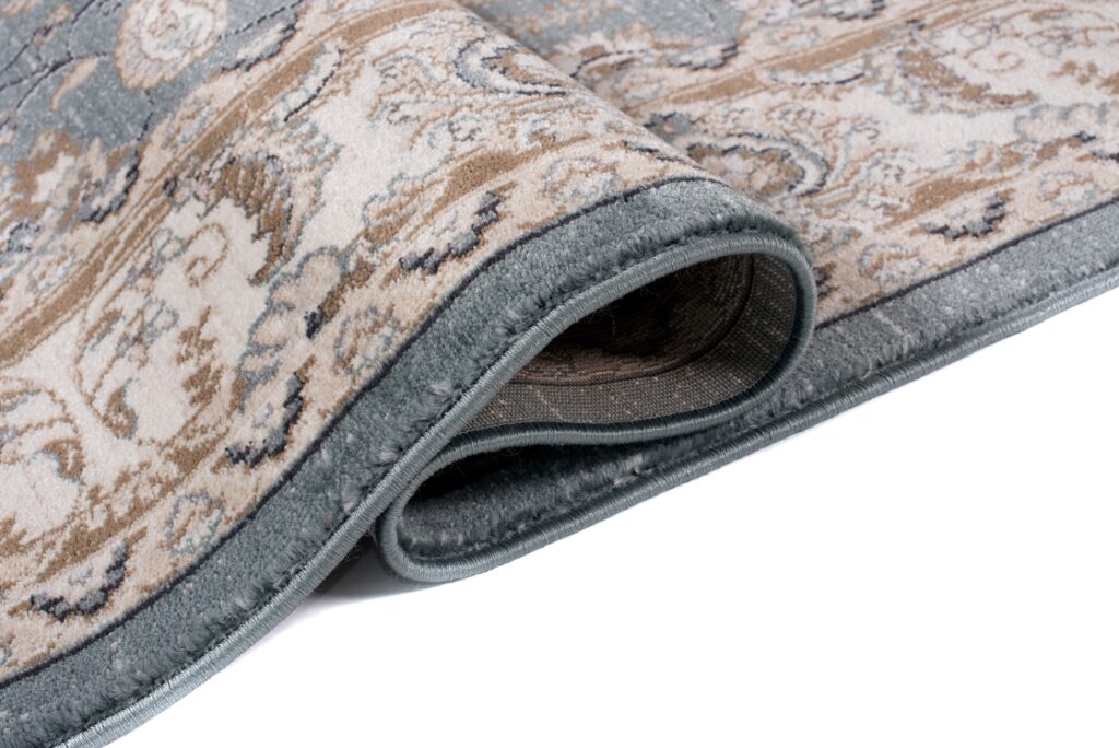 Tappeto Colorado Classico Blu Beige Ornamenti