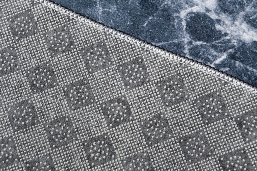 Tappeto Toscana Grigio Blu Scuro Chiaro Marmo