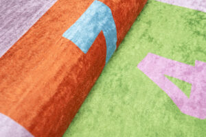 Tappeto Emma Bambini Rosa Fata Gioco a Campana Antiscivolo