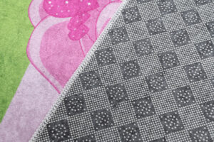 Tappeto Emma Bambini Rosa Fata Gioco a Campana Antiscivolo