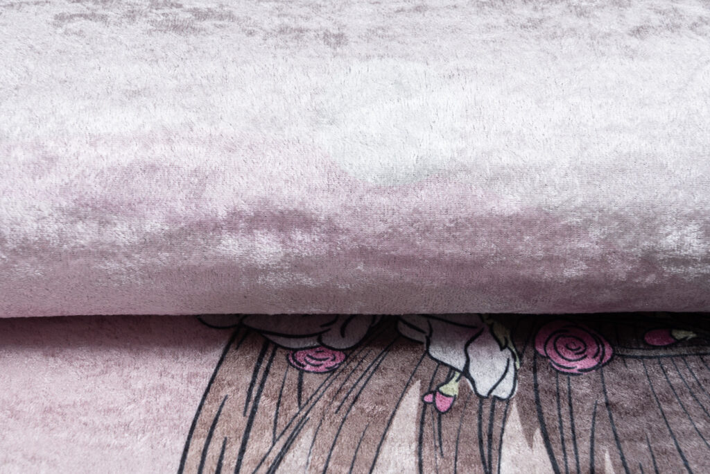 Tappeto Emma Bambini Rosa Ballerina Gatto Antiscivolo