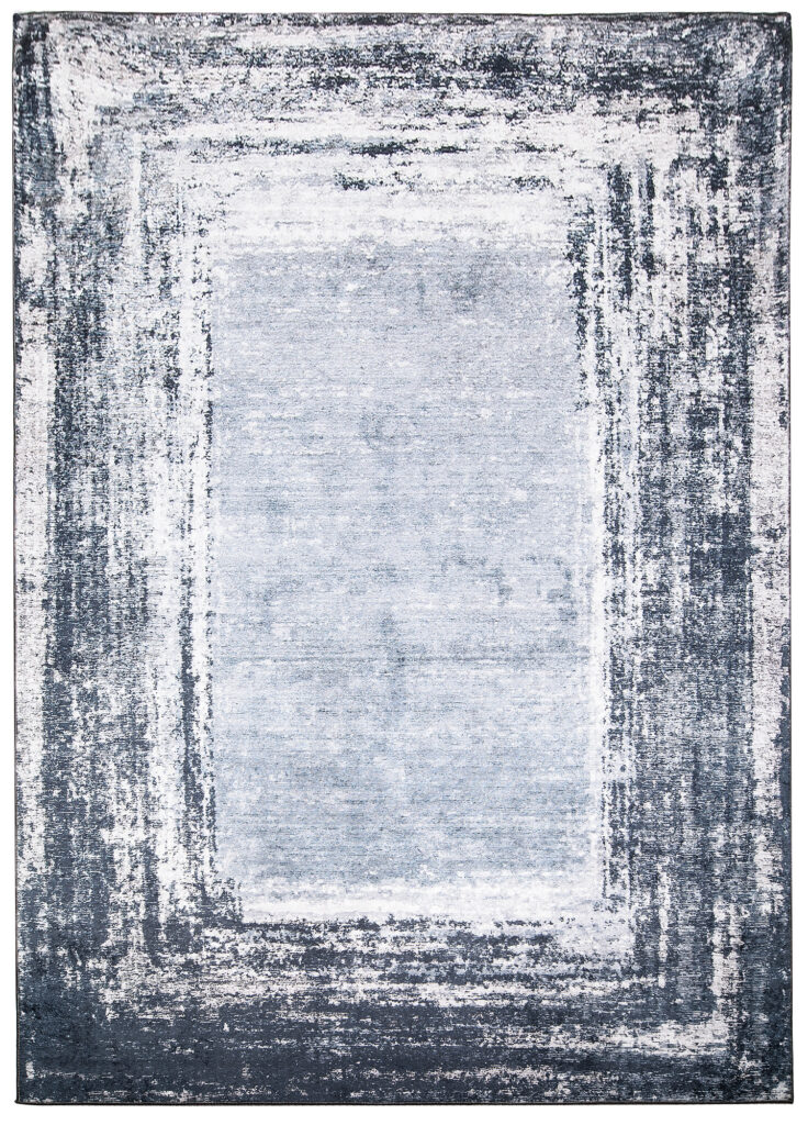 Tappeto Toscana Sfumato Grigio Blu Antiscivolo
