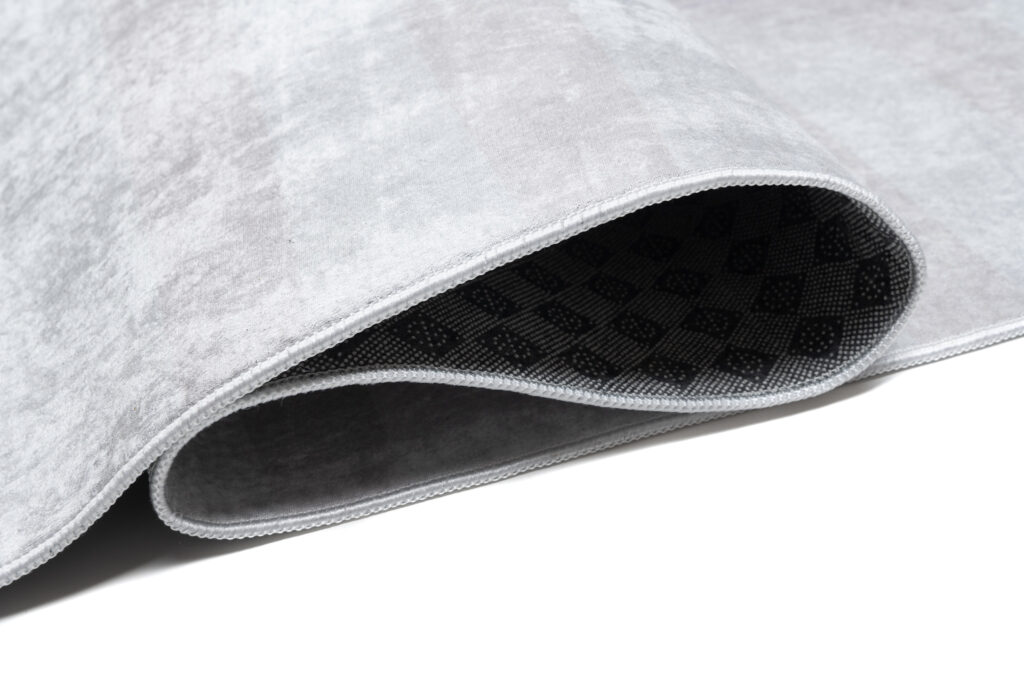 Tappeto Emma Bambini Grigio Orso Gatto Antiscivolo