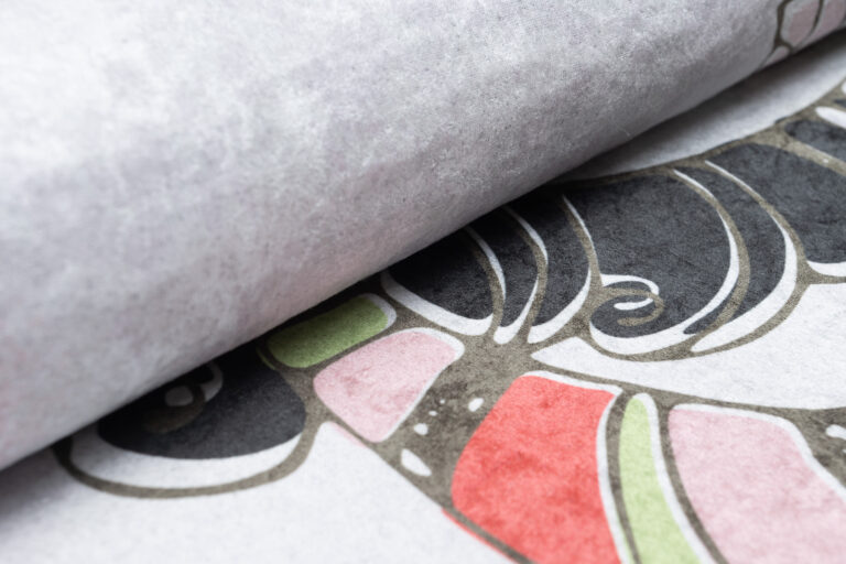 Tappeto Emma Bambini Grigio Bambina Cane Antiscivolo