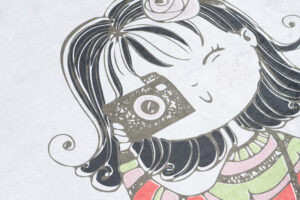 Tappeto Emma Bambini Grigio Bambina Cane Antiscivolo