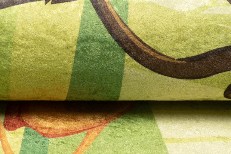 Tappeto Emma Antiscivolo Lavabile Safari Giungla