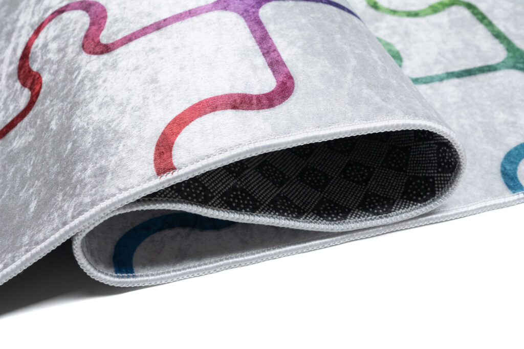 Tappeto Emma Bambini Chiaro Puzzle Giocco a Campana Antiscivolo