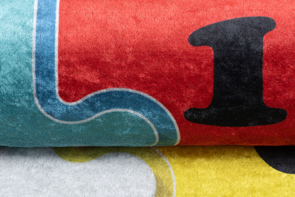 Tappeto Emma Bambini Chiaro Puzzle Giocco a Campana Antiscivolo