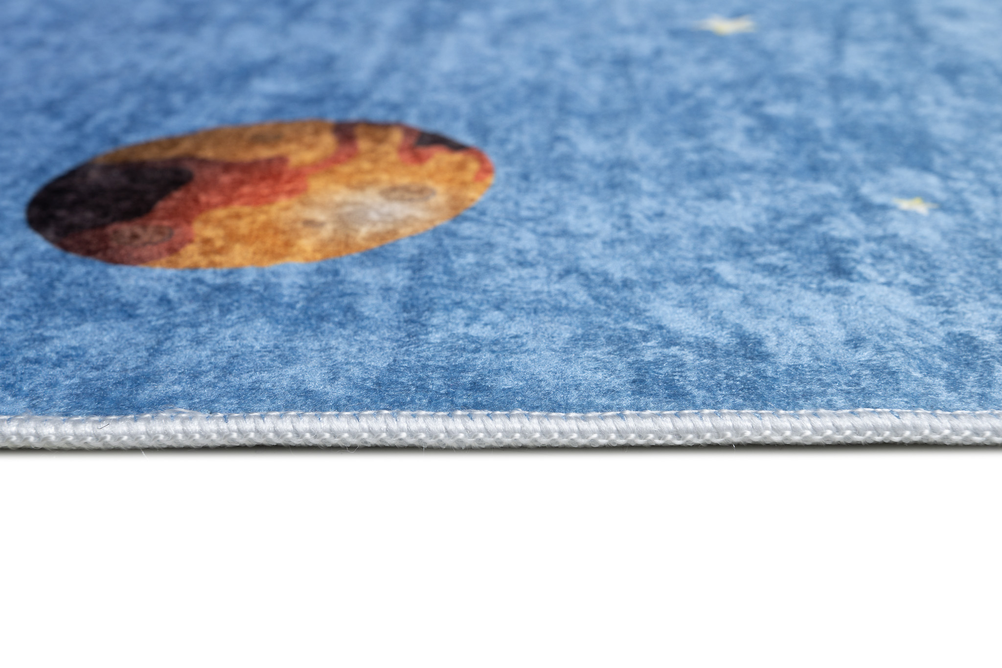 Tappeto Emma Bambini Blu Spazio Astronauta Antiscivolo