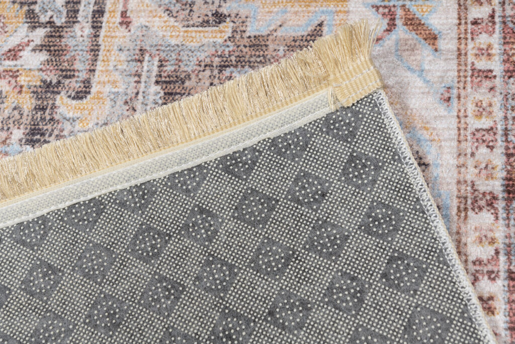 Tappeto Victoria con Frange Classico Beige Crema