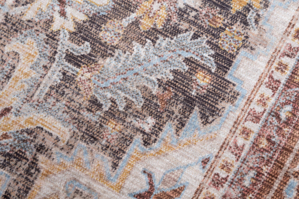 Tappeto Victoria con Frange Classico Beige Crema