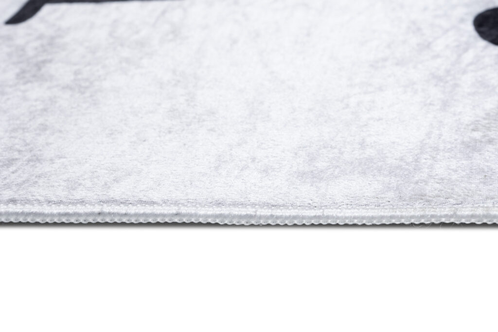 Tappeto Emma Bambini Rosa Grigio Bambina Gatto Antiscivolo