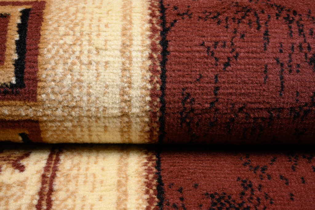 Tappeto Atlas Marrone Beige Classico Cornice