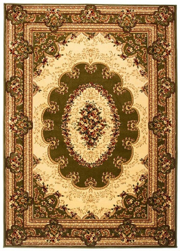 Tappeto Tradizionale Yesemek Verde Ornamenti