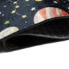 Tappeto Emma Bambini Scuro Spazio Pianeti Antiscivolo